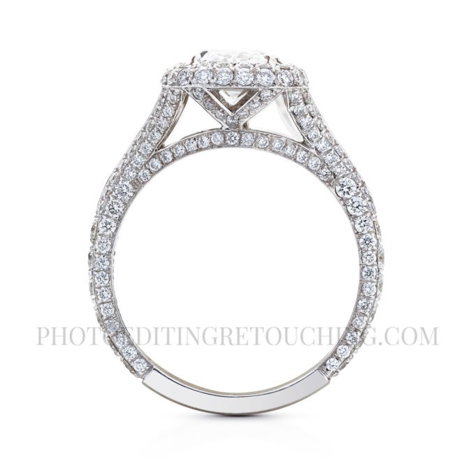 extreme expensive diamond ring retouching